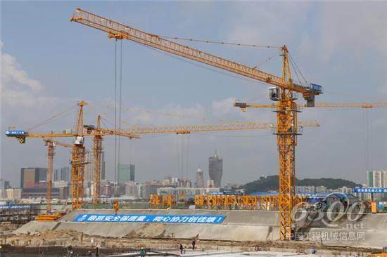 中聯(lián)重科塔機產(chǎn)品參建港珠澳大橋