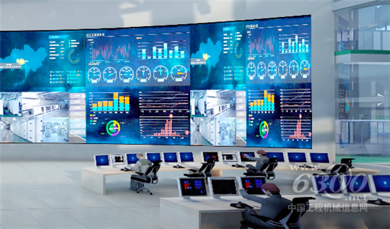 中聯(lián)智慧產(chǎn)業(yè)城生產(chǎn)指揮中心效果圖