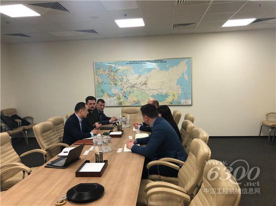 山推深度走訪烏克蘭市場(chǎng)客戶