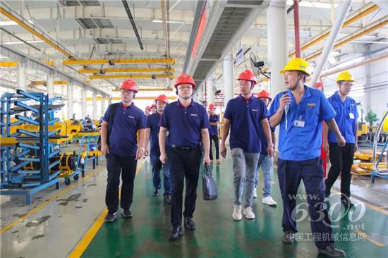 廣西山建重工機械有限公司VIP客戶來訪試駕