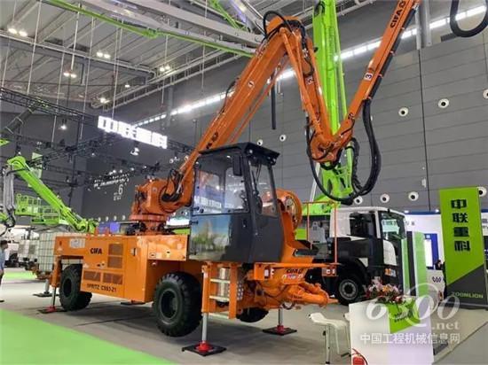 中聯(lián)重科國際化高端精品重磅亮相