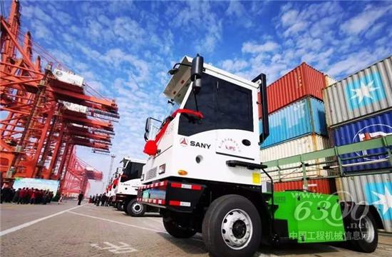 三一純電動(dòng)港口牽引車(chē)廈門(mén)批量投運(yùn)