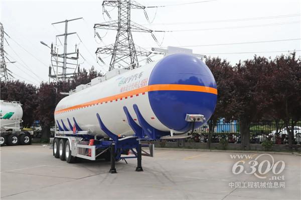 中集凌宇新款鋁合金易燃液體運輸車，來了！