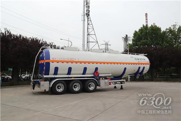 中集凌宇新款鋁合金易燃液體運輸車，來了！