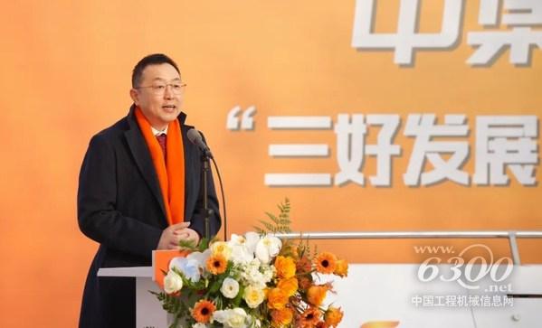 中集車(chē)輛集團(tuán)CEO兼總裁李貴平致辭