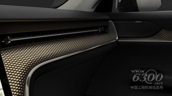 新款全電動(dòng)沃爾沃EX90的Bose高級(jí)音響系統(tǒng)。