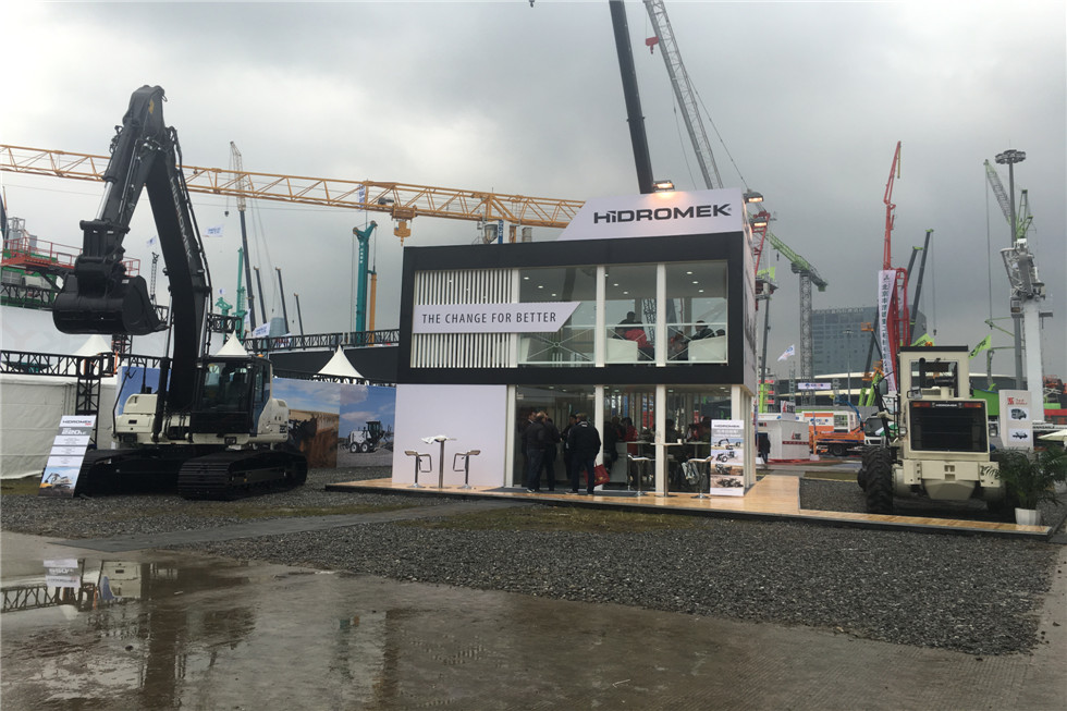 Bauma China 2016——hidromek展臺風(fēng)采