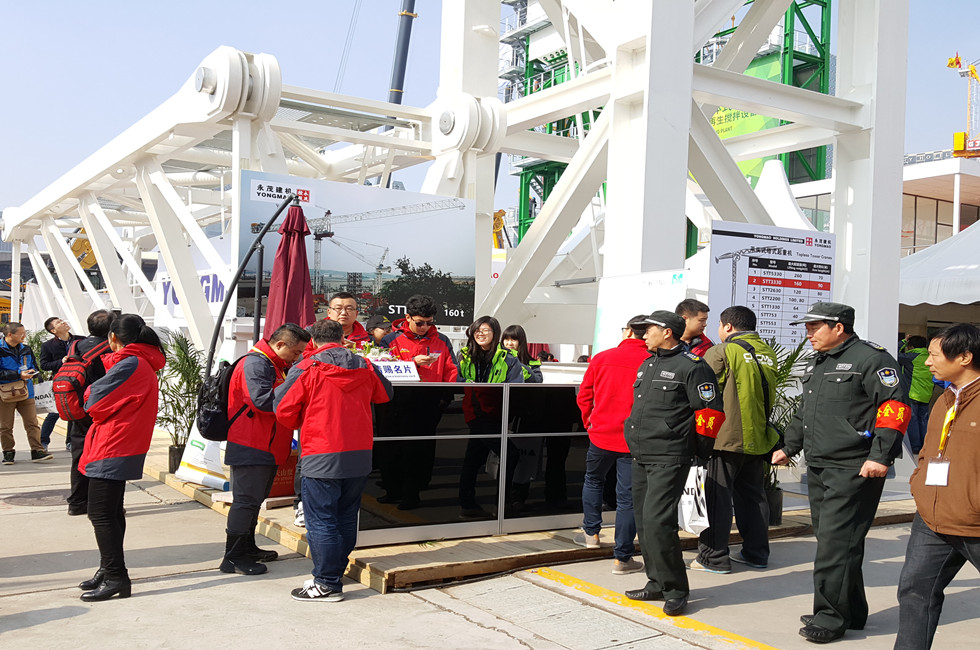 Bauma China 2016——撫順永茂建筑機(jī)械有限公司展臺(tái)風(fēng)采