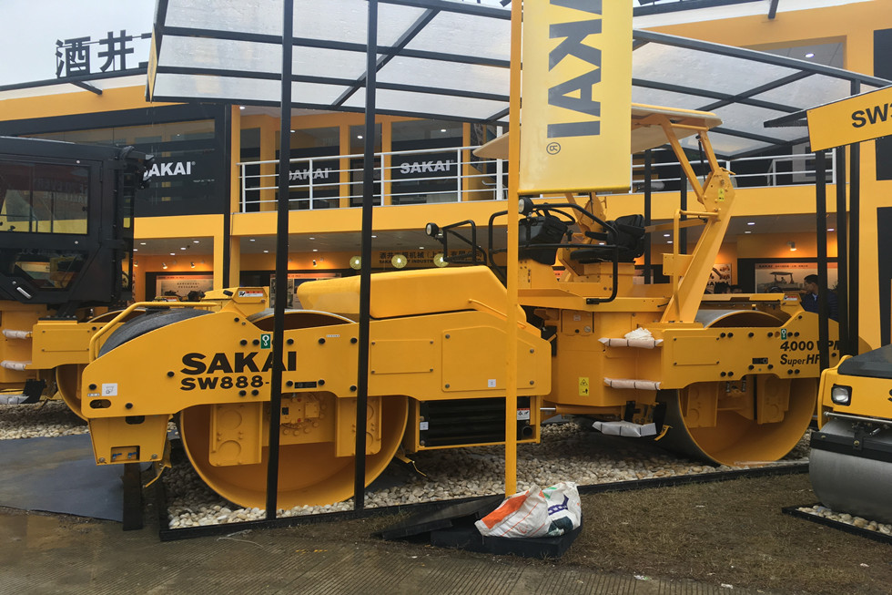 Bauma China 2016——酒井工程機(jī)械(上海)有限公司展臺(tái)風(fēng)采
