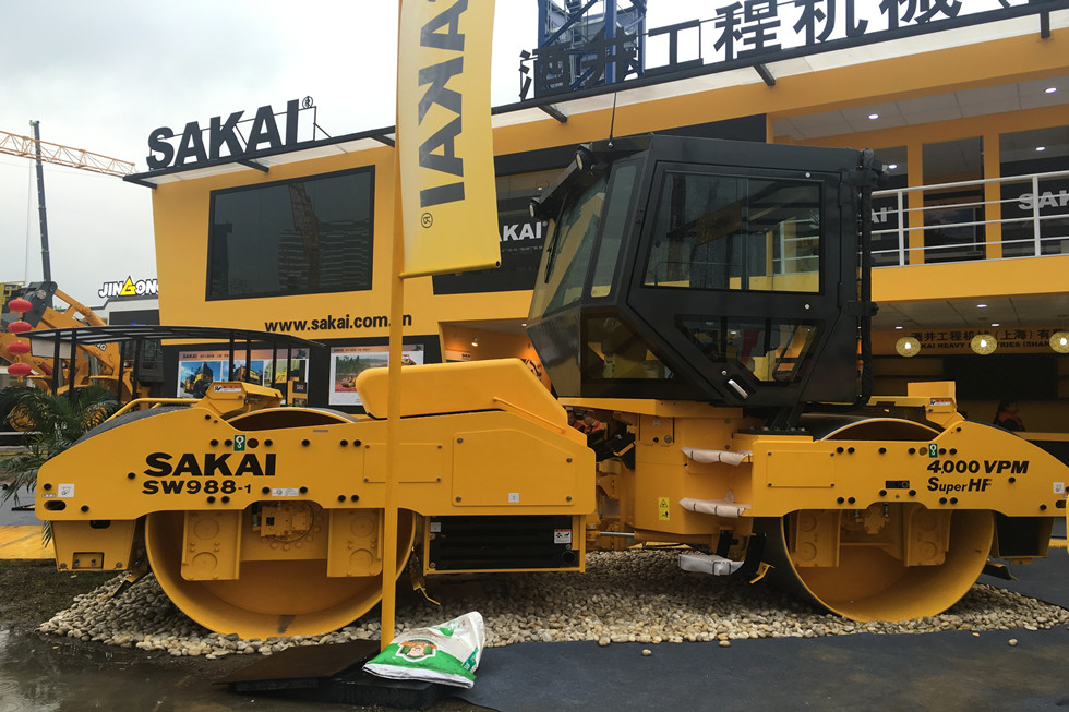 Bauma China 2016——酒井工程機(jī)械(上海)有限公司展臺(tái)風(fēng)采