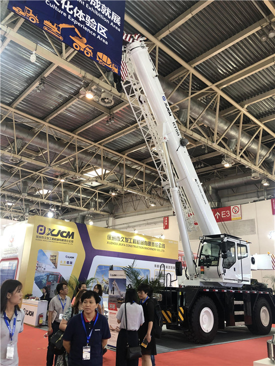 第15屆BICES2019北京展展位風采：徐州市久發(fā)工程機械有限公司