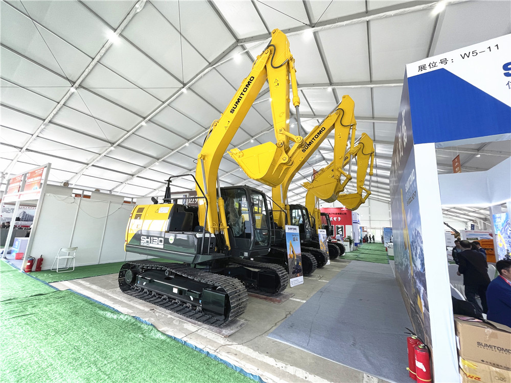 2023長沙國際工程機械展覽會展臺風(fēng)采：住友重機
