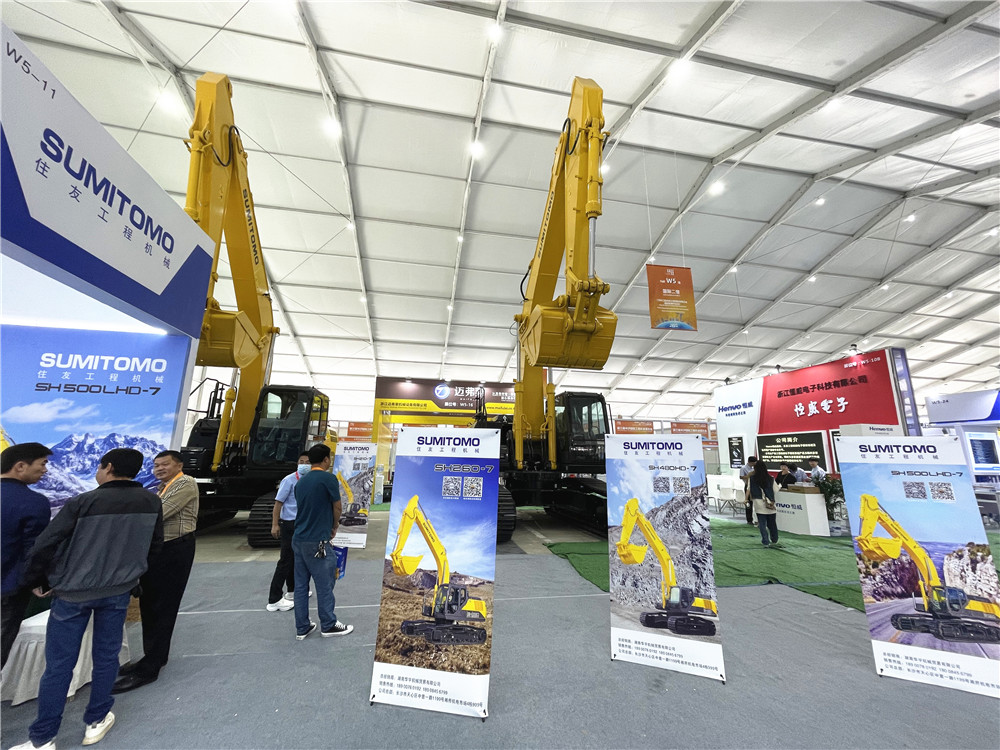 2023長沙國際工程機械展覽會展臺風(fēng)采：住友重機