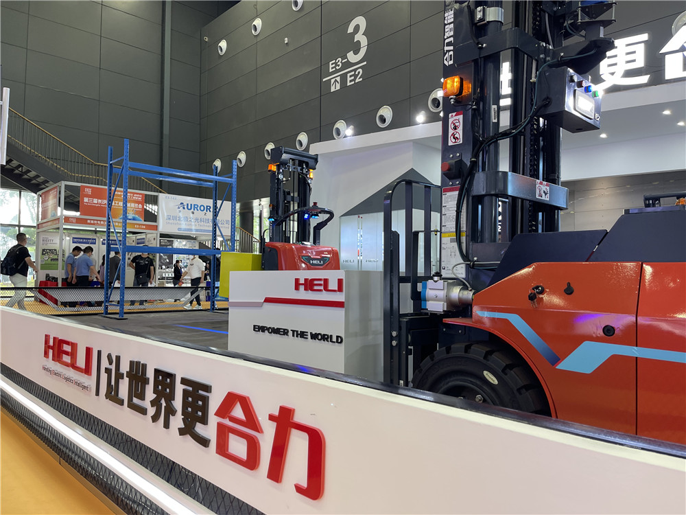 2023長沙國際工程機(jī)械展覽會展臺風(fēng)采：合力叉車