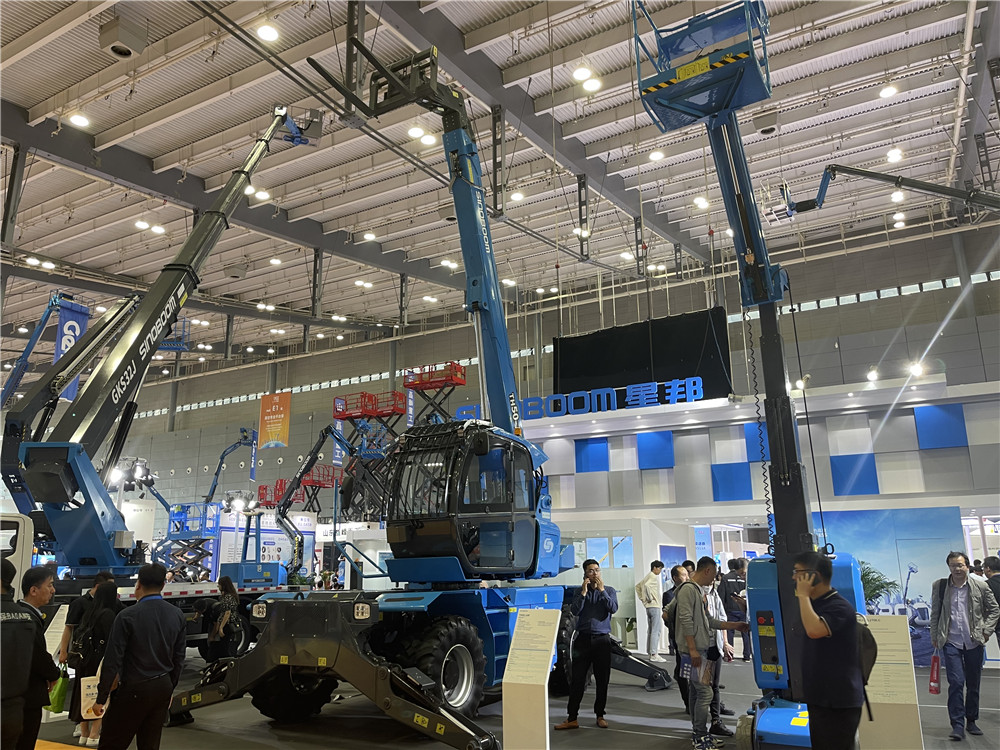 2023長沙國際工程機(jī)械展覽會(huì)展臺風(fēng)采：星邦智能