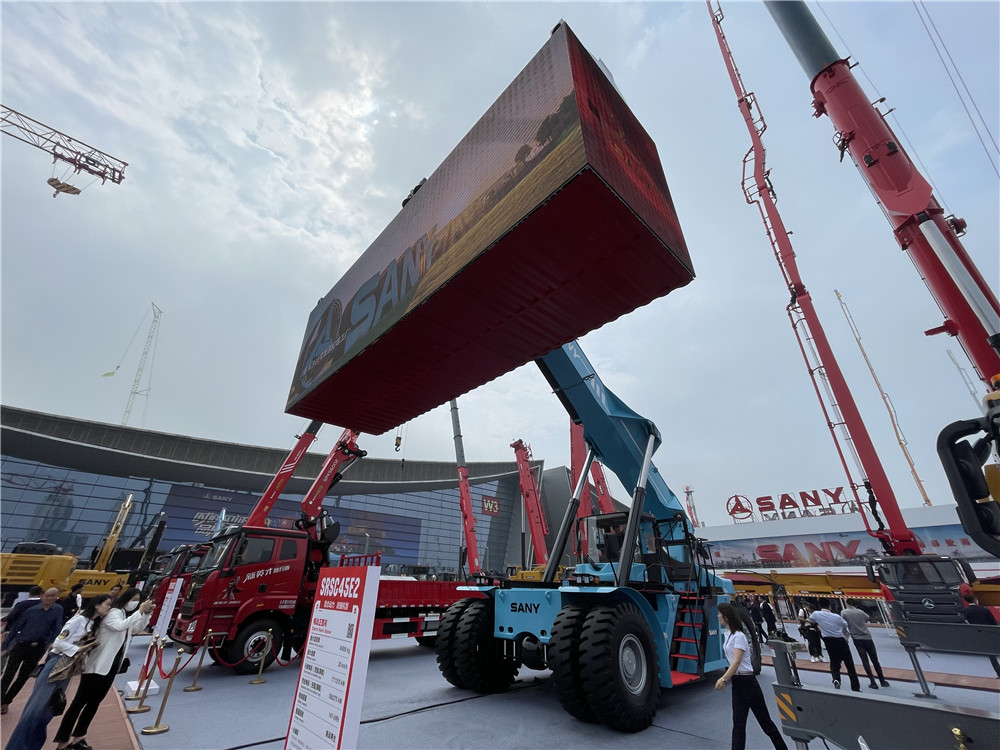 2023長沙國際工程機(jī)械展覽會(huì)展臺(tái)風(fēng)采：三一重工