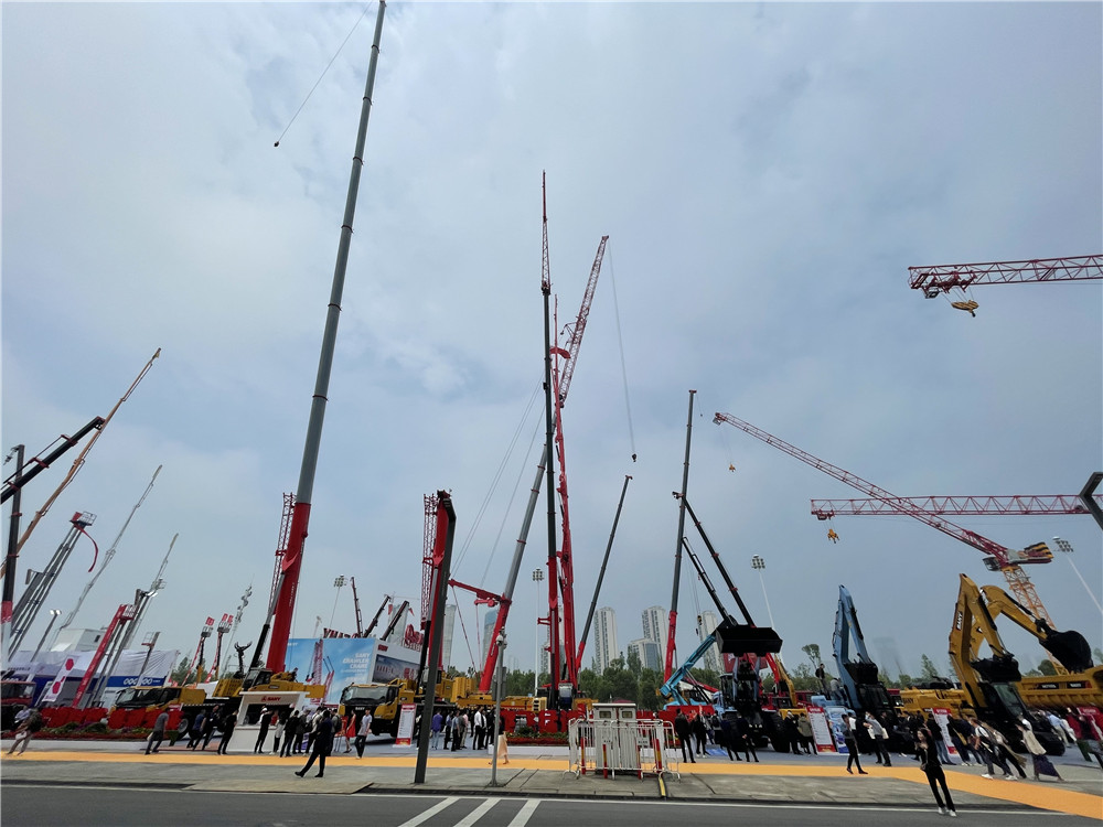 2023長沙國際工程機(jī)械展覽會(huì)展臺(tái)風(fēng)采：三一重工