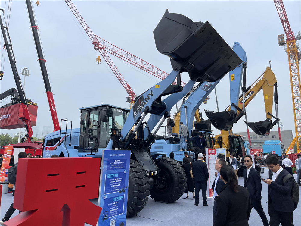 2023長沙國際工程機(jī)械展覽會(huì)展臺(tái)風(fēng)采：三一重工