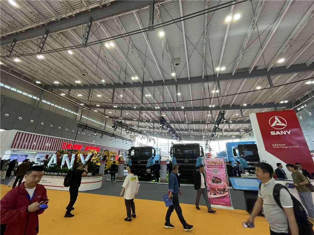 2023長沙國際工程機(jī)械展覽會(huì)展臺(tái)風(fēng)采：三一重工