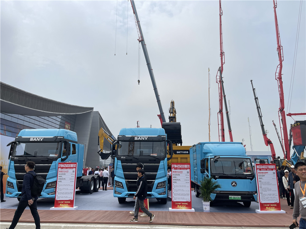 2023長沙國際工程機(jī)械展覽會(huì)展臺(tái)風(fēng)采：三一重工