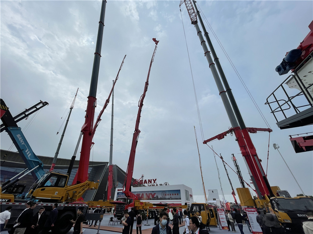 2023長沙國際工程機(jī)械展覽會(huì)展臺(tái)風(fēng)采：三一重工