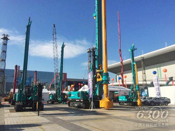 “海博會”山河智能展區(qū)