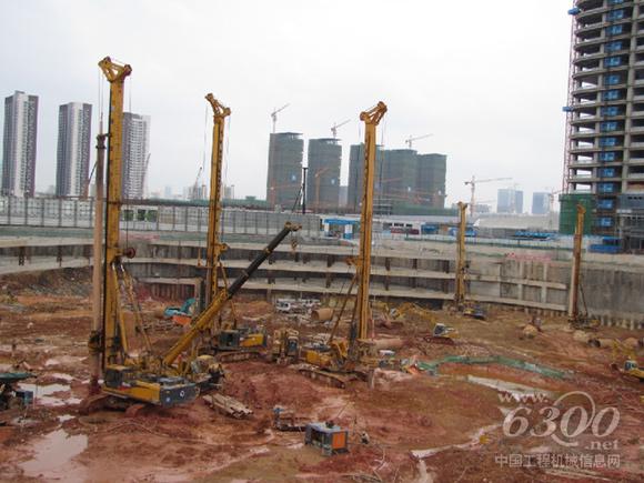 徐工再制造旋挖鉆機機群施工