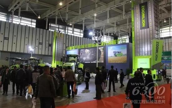 中聯(lián)重科閃耀2017江蘇國際農(nóng)機(jī)展