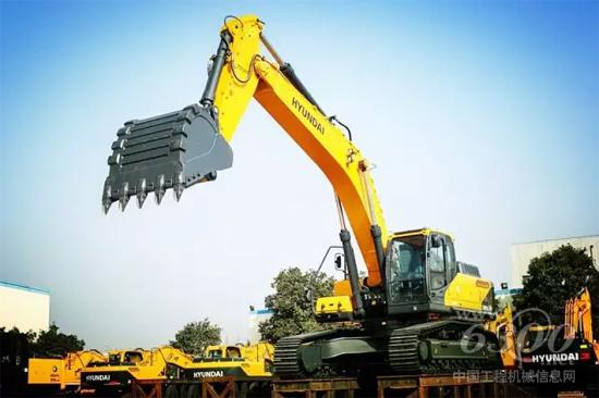 現(xiàn)代VS系列挖掘機(jī)