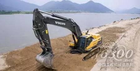 施工中的沃爾沃建筑設(shè)備