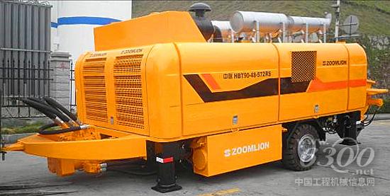 中聯(lián)重科泵王HBT90.48.572RS超高壓混凝土輸送泵