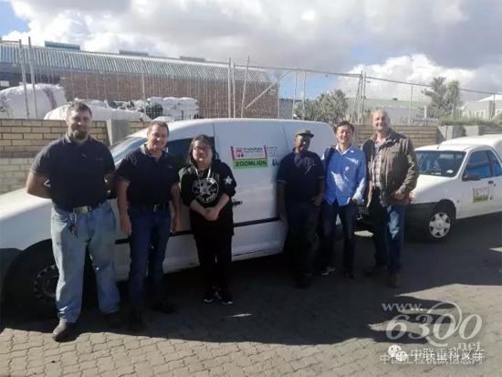 中聯(lián)重科叉車(chē)實(shí)地走訪南非客戶(hù)