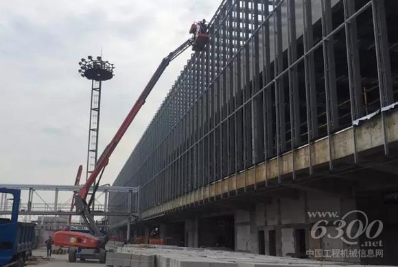 鼎力高空作業(yè)平臺助力上海虹橋機(jī)場