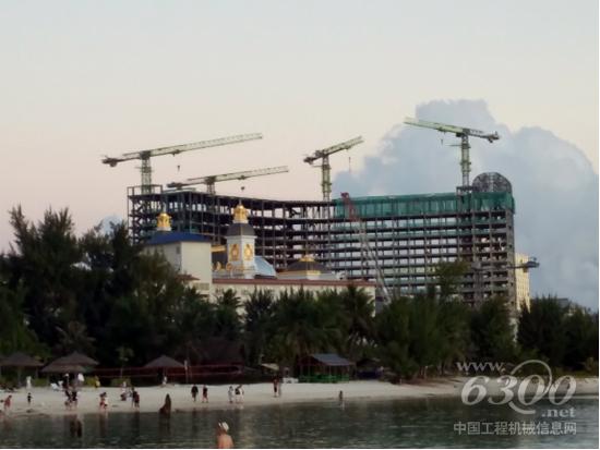 中聯(lián)重科助建塞班國(guó)際綜合娛樂(lè)度假項(xiàng)目