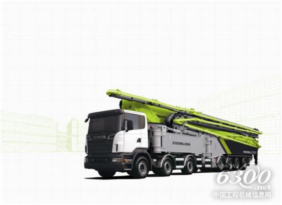 中聯(lián)重科4.0混凝土泵車