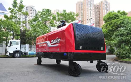 全球首臺(tái)三一超高壓消防泵！