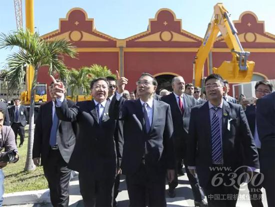 李克強總理贊揚徐工：你們在巴西干得很好！