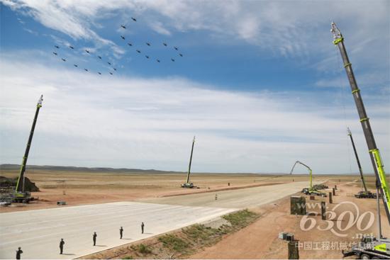 中聯(lián)重科4.0系列高端智能裝備助力建軍90周年閱兵儀式央視直播