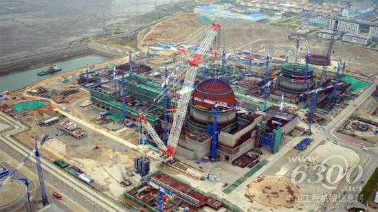 “華龍一號(hào)”核電站吊裝施工