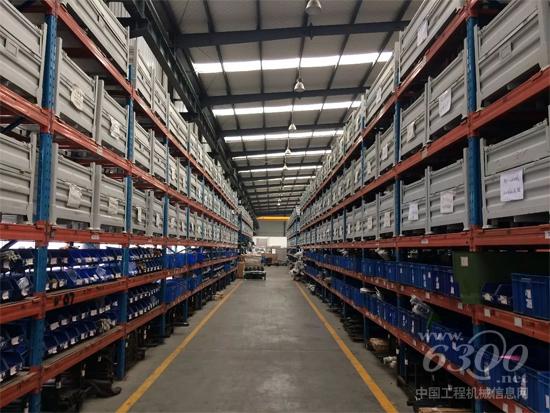 完善的配件儲備