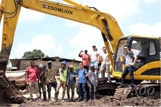 中聯(lián)重科多年來積極參與非洲基建項目