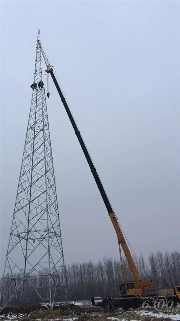 在吉林，XCT25助力國家電網(wǎng)建設(shè)