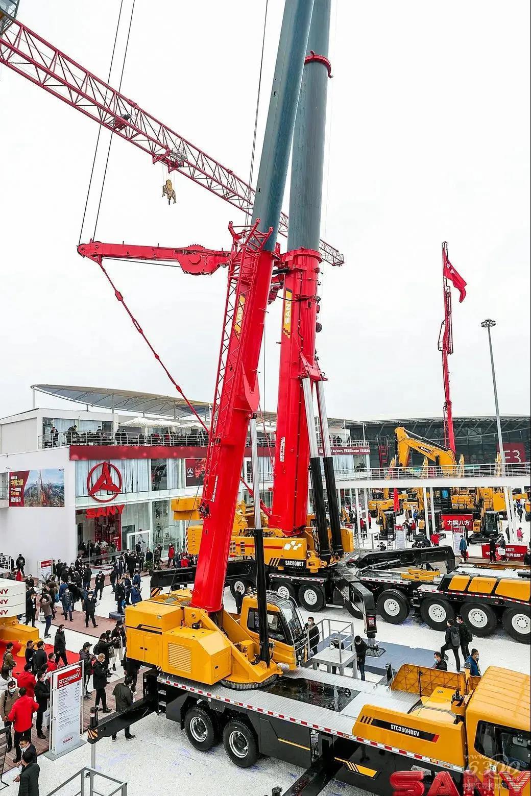 帶電而來!全球首秀!三一十大電動設備掀行業(yè)浪潮