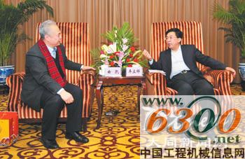 大同市領(lǐng)導(dǎo)會(huì)見北方交通重工曲凱
