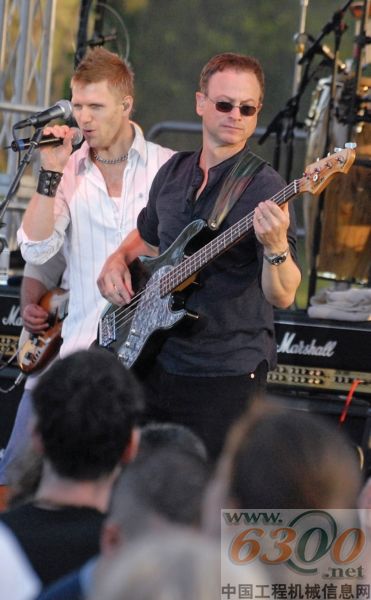 “Rockin' for the Troops”搖滾音樂會現(xiàn)場