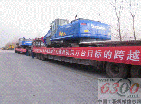 GC系列挖掘機(jī)首次實(shí)現(xiàn)銷(xiāo)售
