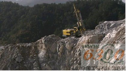 ROC L6液壓潛孔式鉆機在杭州三江礦業(yè)的礦山