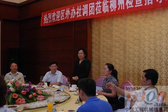 廣西壯族自治區(qū)外辦社調(diào)團(tuán)到柳工考察