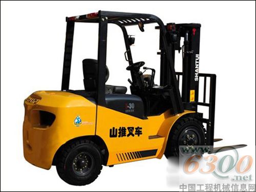 全新外觀的山推叉車