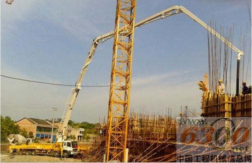 山推,臂架泵車,